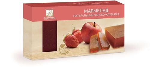  Мармелад пластовый 210г Яблоко-Клубника в Саратове