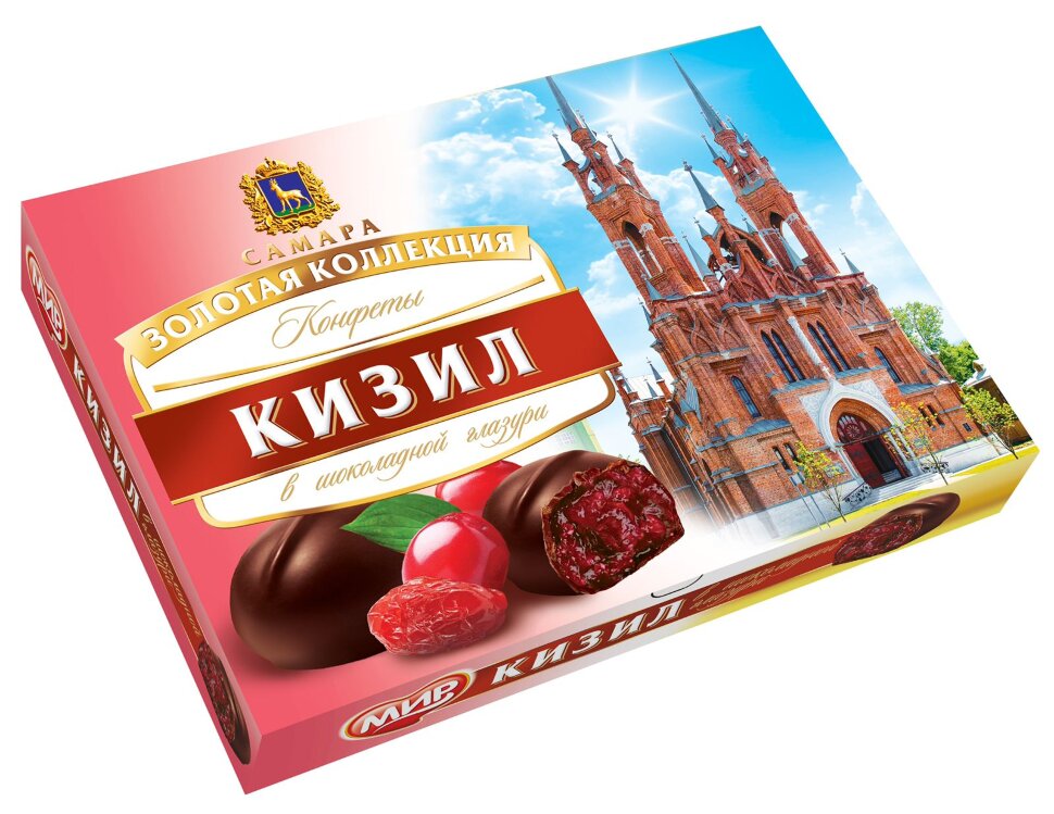  КФ МИР Кизил в шоколадной глазури 160г в Саратове